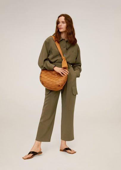 Flowy Cargo Trousers