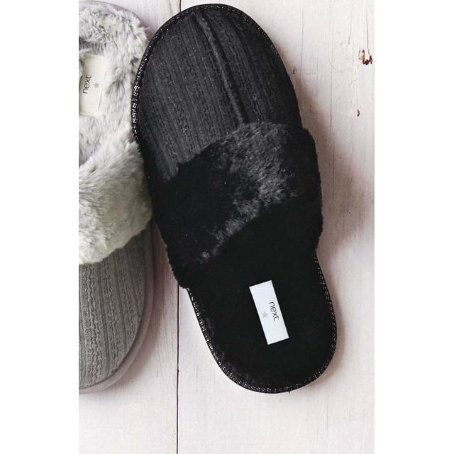 next grey mule slippers