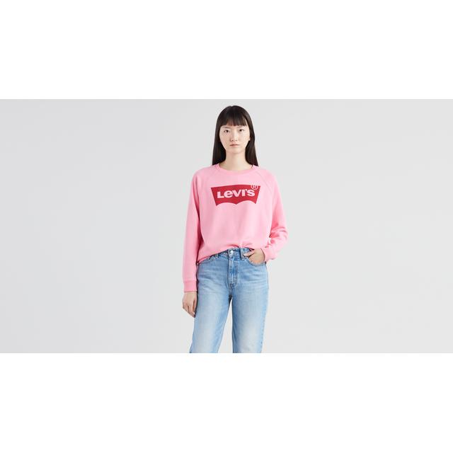 pink levis sweatshirt