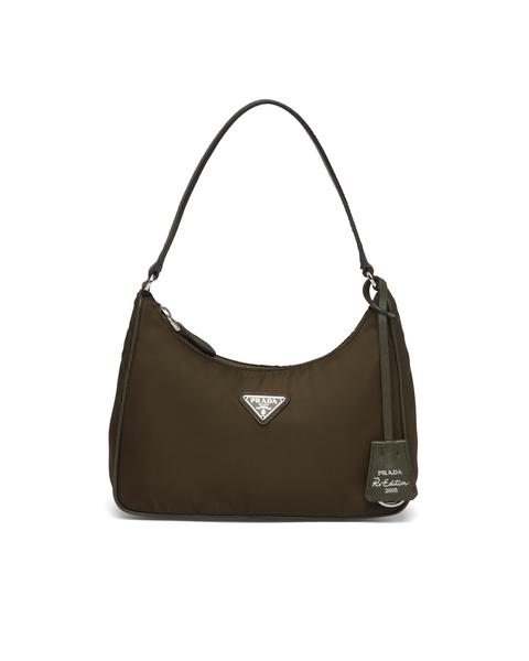 Minibolso Prada Re-edition 2005 De Nylon Y Piel Saffiano