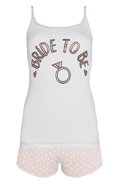 Bride To Be Blush Pyjama Set