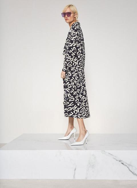 Letter Print Dress