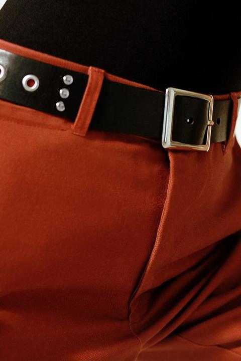 Grommet + Stud Leather Belt