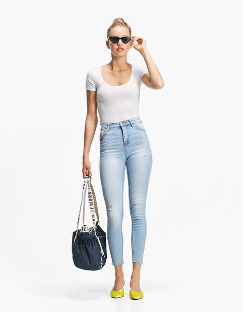 Denim Super High Waist Jeans