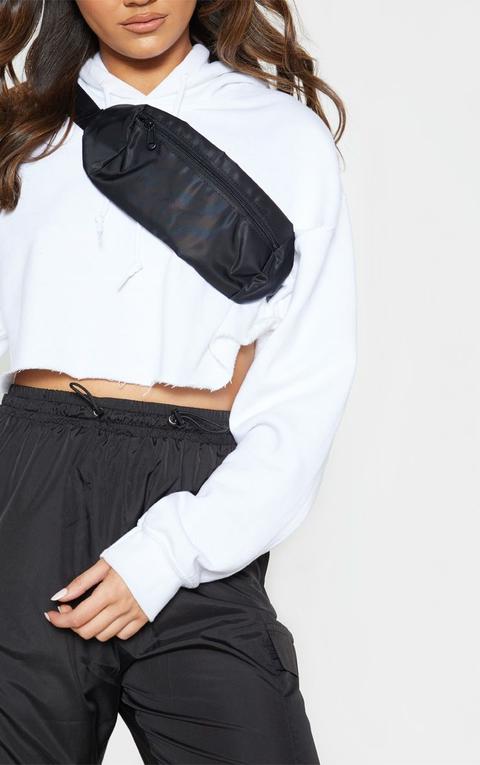 Black Rectangle Fanny Pack