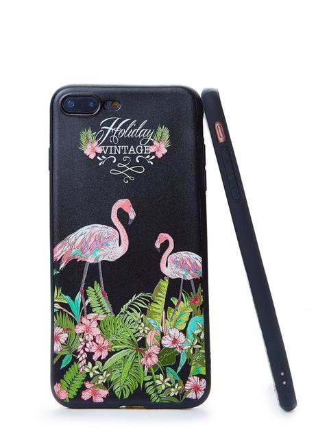 Cover Per Iphone Con Stampa Di Fenicottero