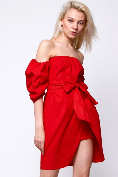 Jane Off-the-shoulder Dress