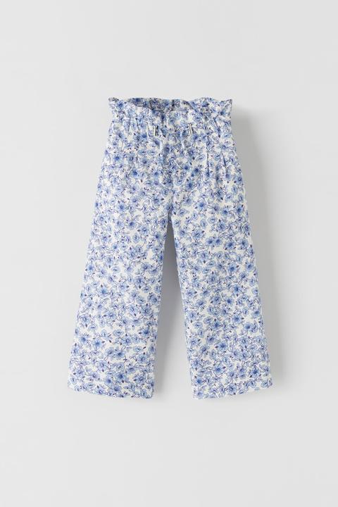 Pantalón Culotte Flores