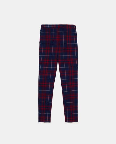 Pantalón Jogger Waist Cuadros