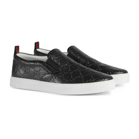 gucci laceless sneaker