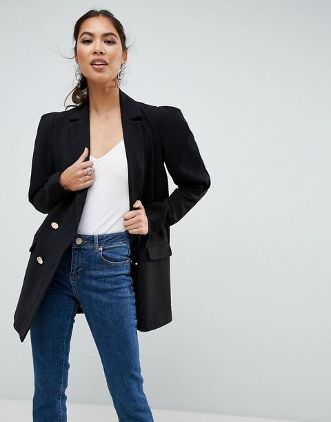 Asos Tailored – Kastenförmig Geschnittener Blazer Mit Victoriana-ärmeln