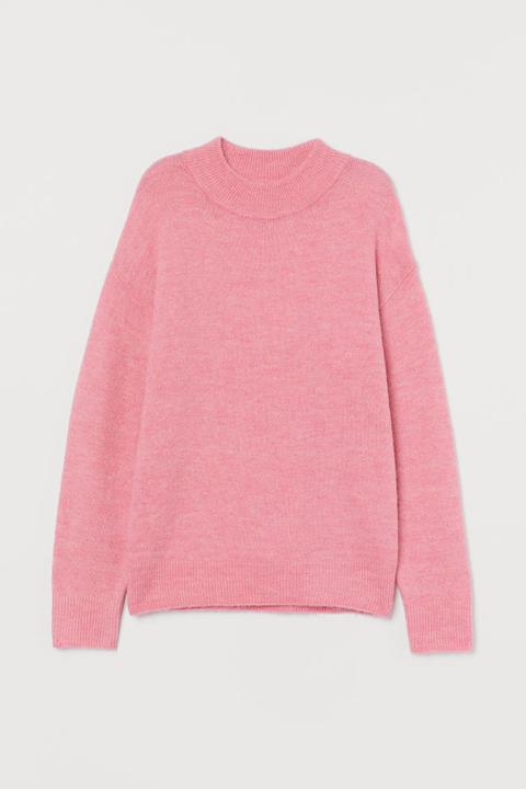 Mama Knitted Jumper - Pink