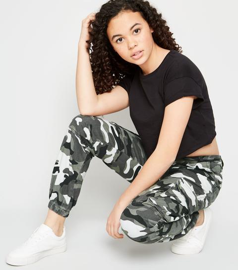 New Look utility cargo trouser in camo  ASOS