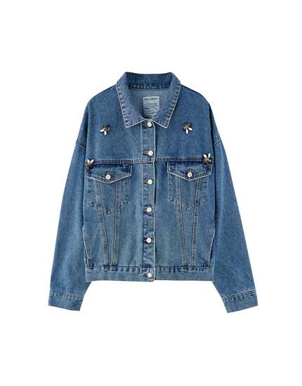 Cazadora Denim Oversize