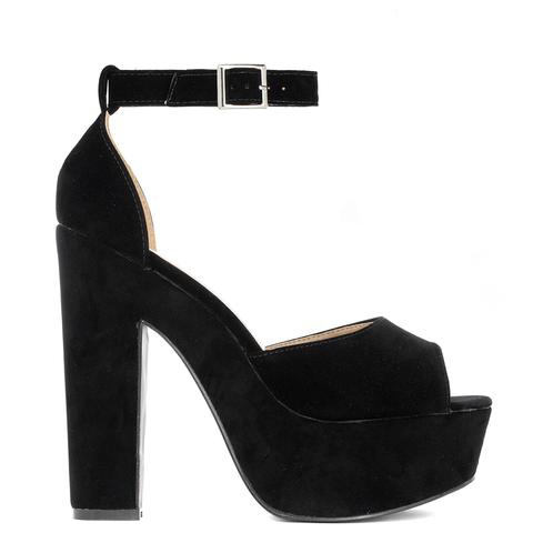 Black Suede Chloe