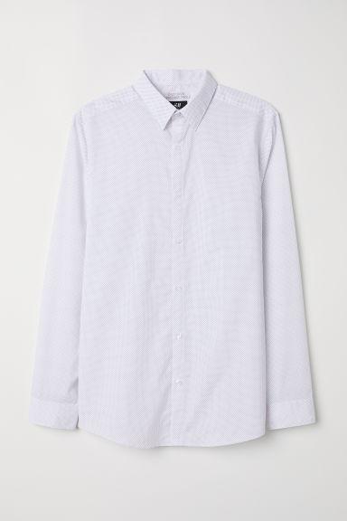 H & M - Camicia Easy-iron Slim Fit - Bianco