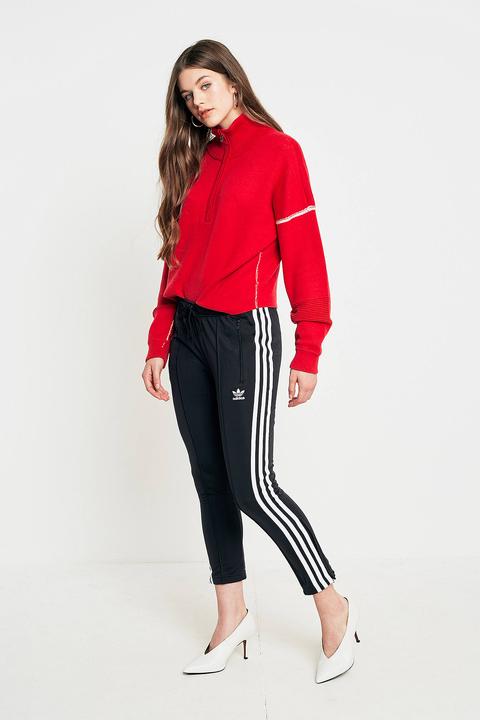 Adidas Originals Slim 3-stripe Track Pants - Womens Uk 12