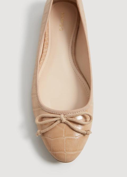 Ballerina In Kroko-optik