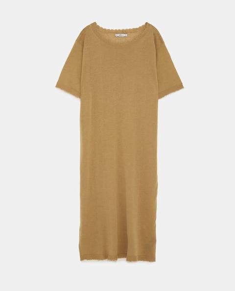 Vestito A Maniche Corte