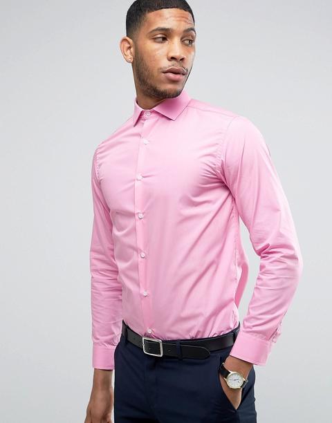 Camisa De Vestir De Corte Slim De Selected