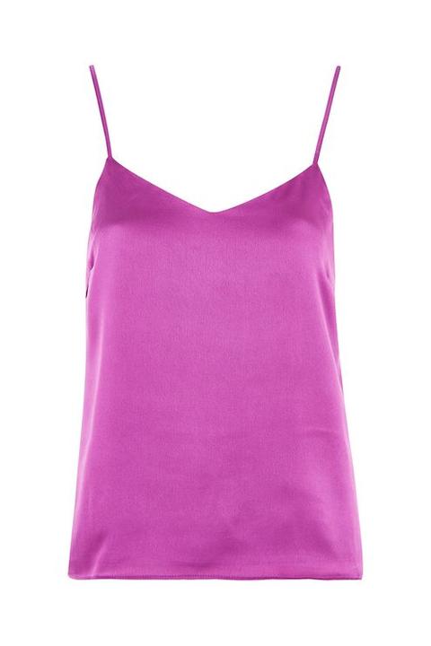 **purple Camisole Top By Glamorous