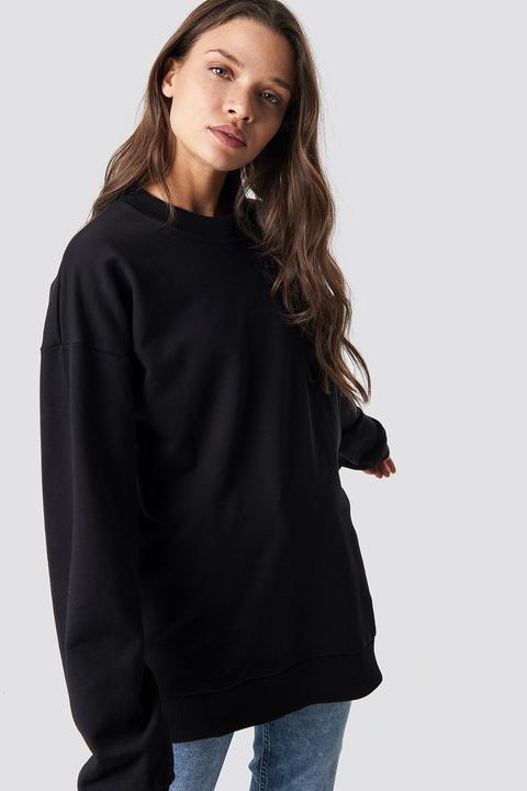 Na-kd Basic Unisex Sweatshirt - Black