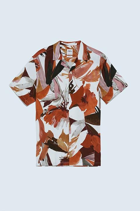 Chemise À Imprimé Abstrait