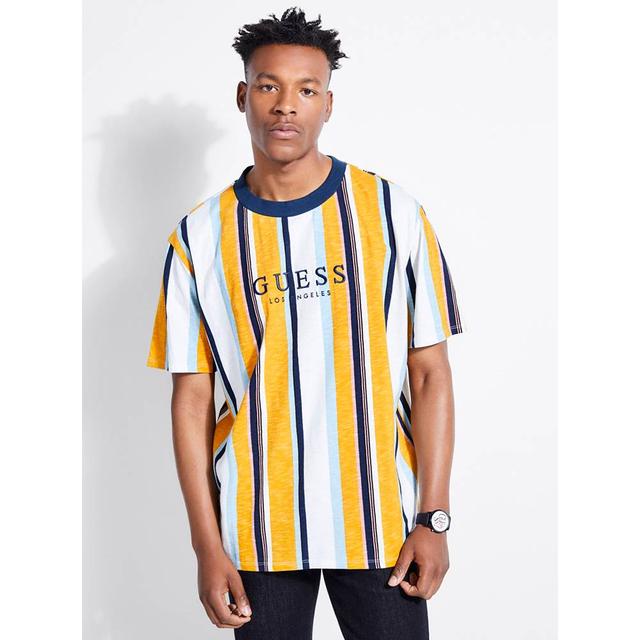 club Huérfano amargo Guess Originals Oversized Sayer Striped Tee from Guess on 21 Buttons