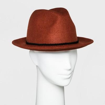 Women's Fedora - Universal Thread Rust