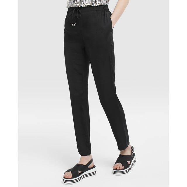 pantalon negro mujer el corte ingles