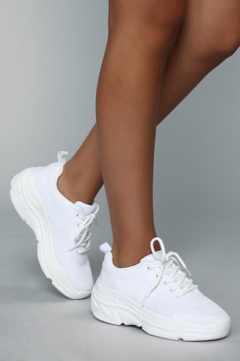 Like I Said Sneaker - White
