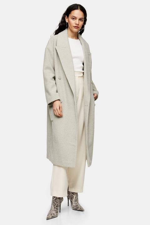 Sage Dropped Coat