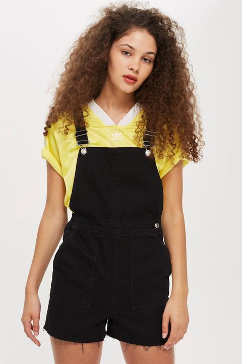 Topshop discount dungaree shorts