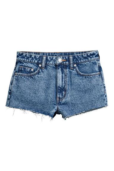 H & M - Shorts Di Jeans - Blu