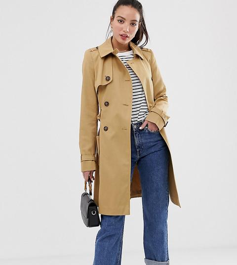 asos tall trench coat