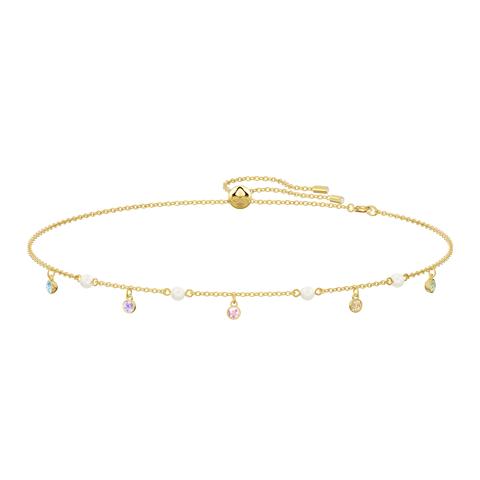 Collana No Regrets, Multicolore, Placcatura Oro