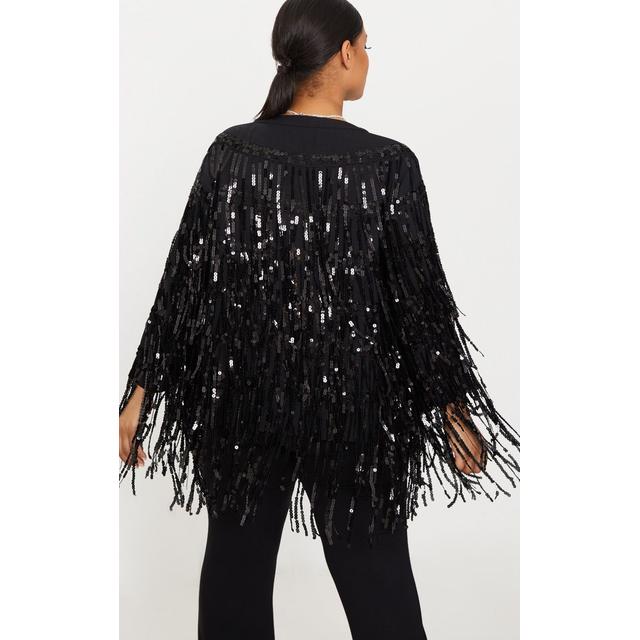 pretty little thing sequin jacket