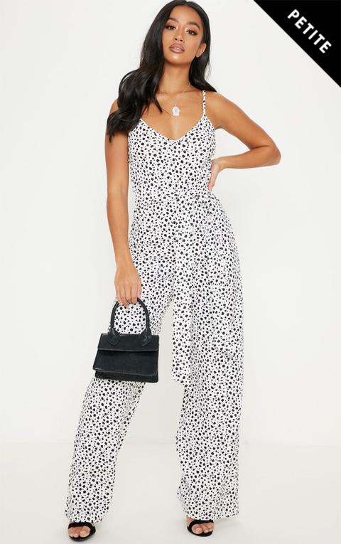 dalmatian print jumpsuit