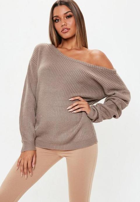 Missguided off shoulder outlet sweater