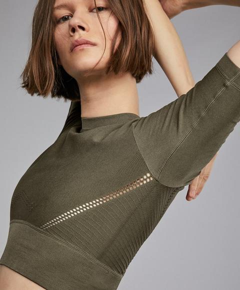 Camiseta Seamless Loose Knit