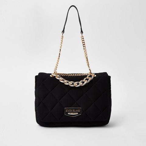 Jersey Quilted Underarm Shoulder Bag