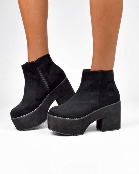 Leslie - Platform Ankle Boots