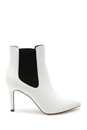 Forever 21 Pointed Toe Ankle Booties 