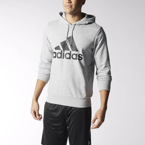 Sudadera Con Capucha Sport Essetials Logo - Gris Adidas | Adidas España