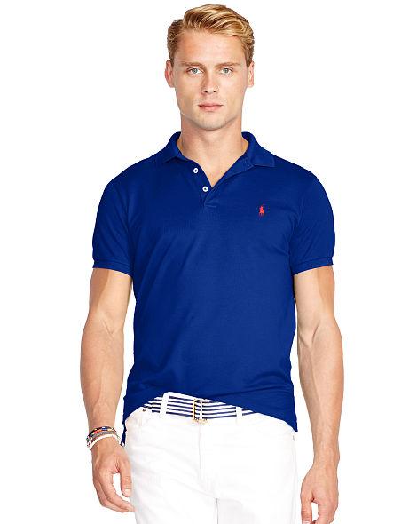 Polo Cintré En Coton Piqué Stretch