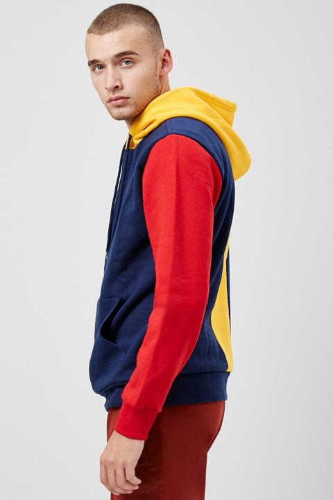 forever 21 colorblock hoodie