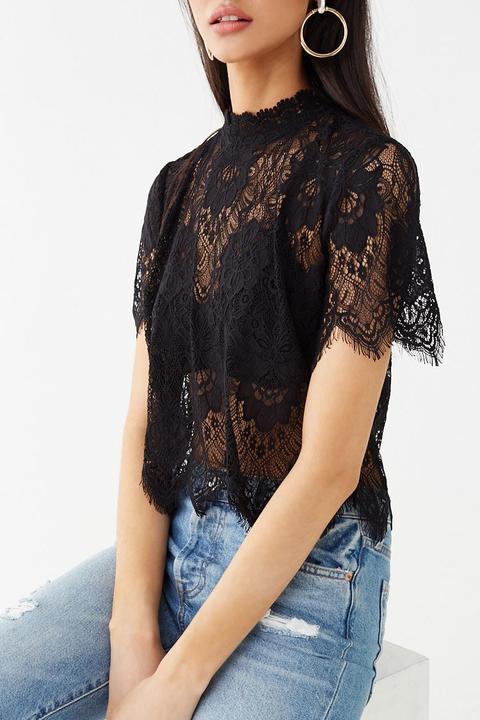 forever 21 lace top