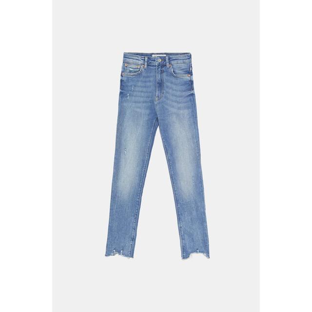 zara 80s high waisted jeans