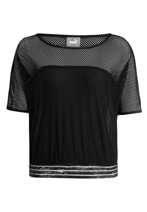 Puma Explosive Tshirt Con Stampa Black