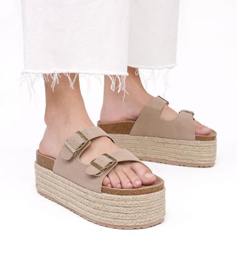 Sandalias Plataforma Esparto